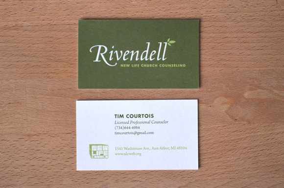Rivendell business cards