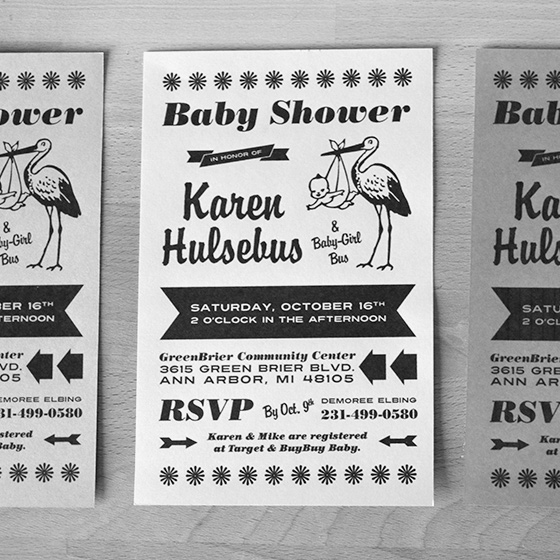 Baby Shower Invitation